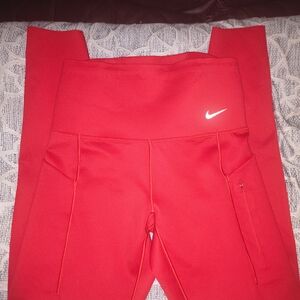 Nike Red Leggings